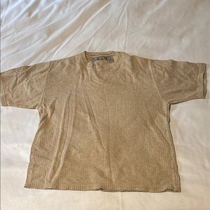 Pierre Cardin Beige Short Sleeve Tee